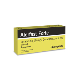 Imagen de ALERFAST FORTE 10+2mg [8 comp.]