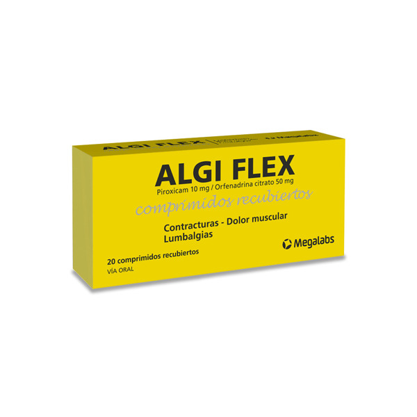 Imagen de ALGI FLEX 10+50mg. [20 grag.]