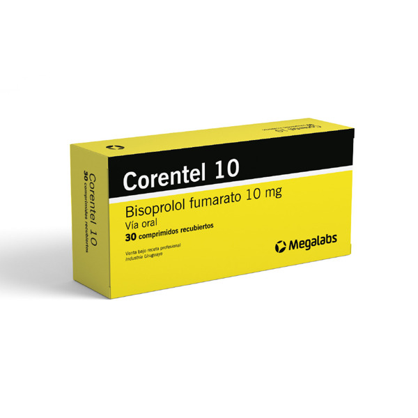 Imagen de CORENTEL 10 10 mg [30 comp.]