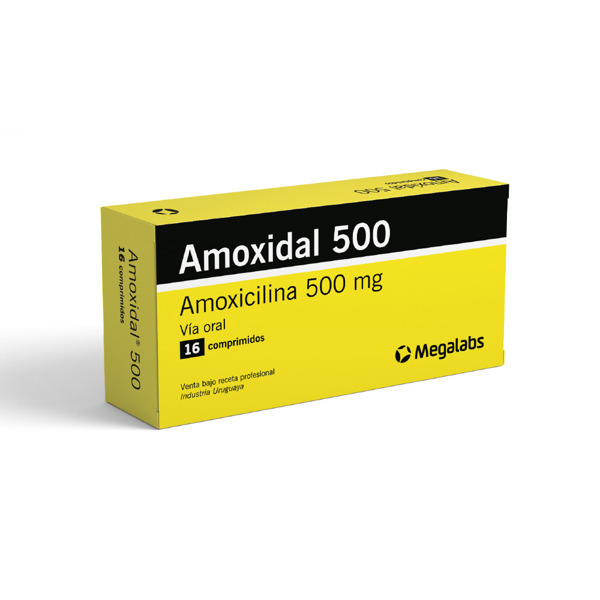 Imagen de AMOXIDAL 500 500 mg [16 comp.]
