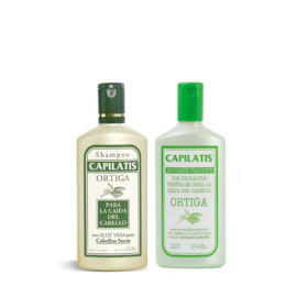 Imagen de CAPILATIS SHAMPOO ORTIGA SECO + ACONDICIONADOR PACK (420 + 420 ml)