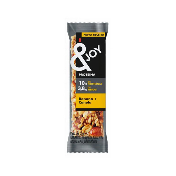 Imagen de JOY BARRA PROTEINA BANANA Y CANELA 10gr+3.8gr [1 uni.]