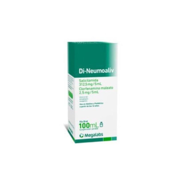 Imagen de DI-NEUMOALIV JARABE 312,5+2,5mg [100 ml]