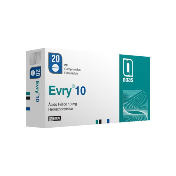 Imagen de EVRY 10 10 mg [20 comp.]
