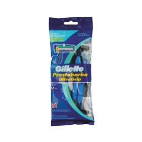 Imagen de GILLETTE PRESTOBARBA ULTRAGRIP  BAG [5 uni.]