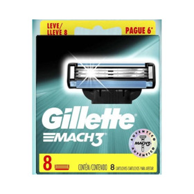 Imagen de GILLETTE MACH 3 REGULAR REPUESTO DISPENSER lleve 8 pague 6 [8 uni.]