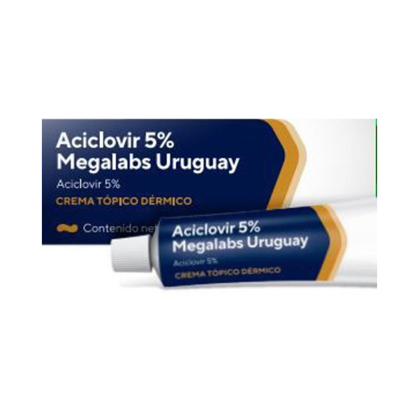 Imagen de ACICLOVIR MEGALABS CREMA 5 % [5 gr]