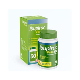 Imagen de IBUPIRAC FAST 400 FRASCO CAPSULAS BLANDAS 400 mg [50 cap.]