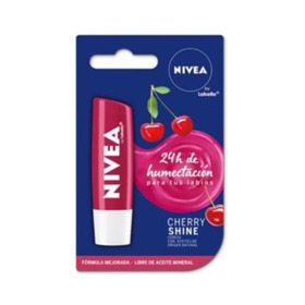 Imagen de NIVEA LIP CARE LABELLO FRUITY SHINE CEREZA 10 fps [4,8 gr]
